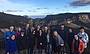 Tour group at the Blue Mountains