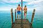 Swimming at Ningaloo Reef, Exmouth