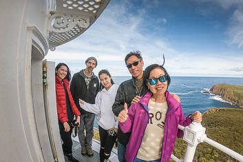 Cape Bruny Lighthouse Tours operate daily between 9:15am and 4pm